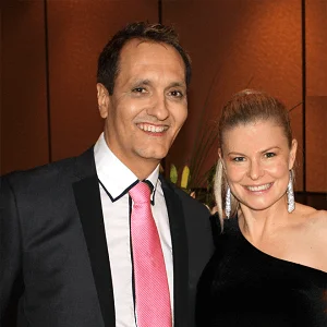 Peter Diaz with Michelle Duval