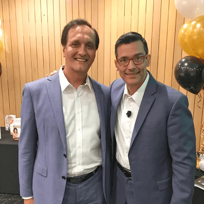 Peter Diaz with Brian Nieves