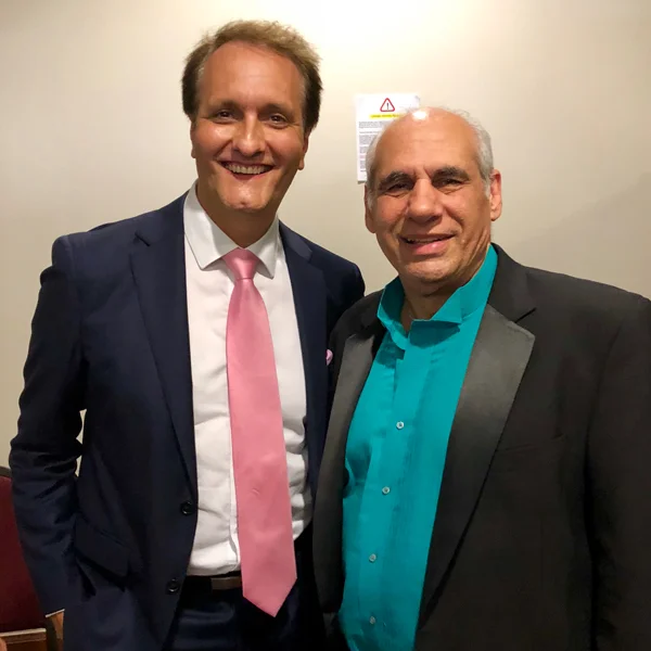 Peter Diaz with John LaValle